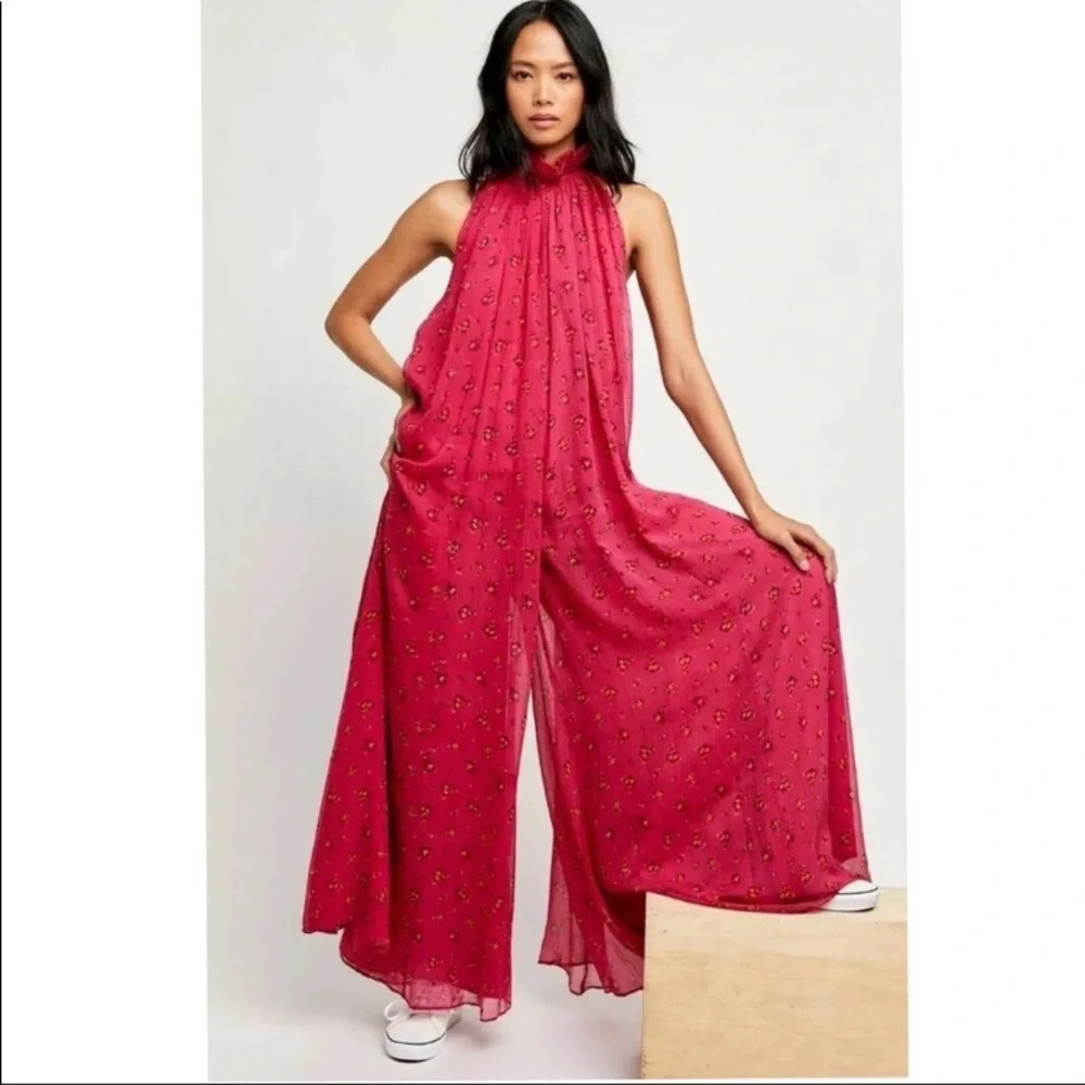 SALE NWT Free People Edge of Love  jumpsuit S, L